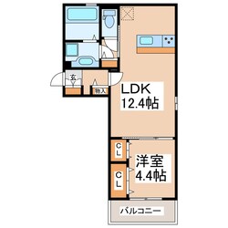 D-room出水の物件間取画像